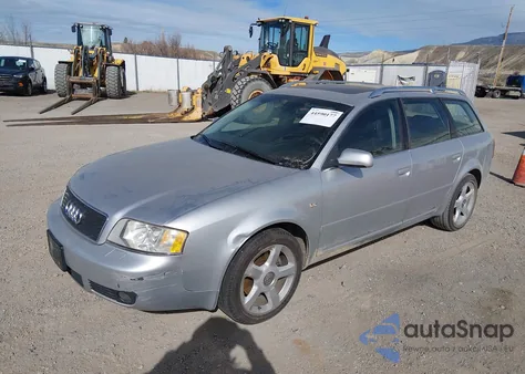 2004 Audi A6 Avant из США, поврежденный, VIN WAUVT64B74N104261